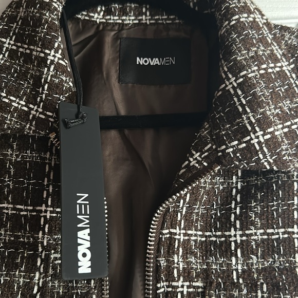 Men’s fashion nova Make a statement trucker jacket - Picture 10 of 12